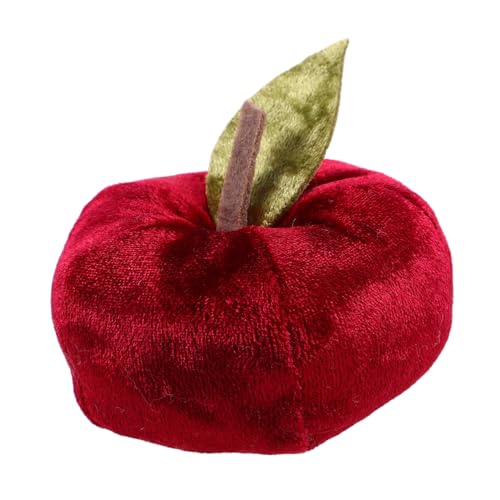 KOMBIUDA Süße Plüsch-apfel-haarnadel Für Mädchen Retro-design Weiches Material Festtags-accessoire Auffälliger Blickfang Für Partys Und Hochzeiten von KOMBIUDA