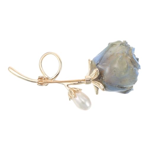 KOMBIUDA Blaue Rosenbrosche Damen Modische Blumen-Anstecknadel Vielseitig für Mäntel Pullover Schals Leichte Hautfreundliche Schmuckaccessoire für Arbeit Freizeit und Reisen KOMBIUDA Blaue Rosenbrosche Damen Modische Blumen-Anstecknadel Vielseitig für Mäntel Pullover Schals Leichte Hautfreundliche Schmuckaccessoire für Arbeit Freizeit und Reisen von KOMBIUDA