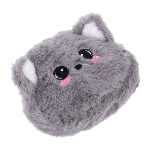 KOMBIUDA Plüschtasche Für Junge Mädchen Süße Koala-Form Weicher Plüsch Münzbörse Und Kartenhalter Flauschige Aufbewahrungstasche Für Reisen Und Täglichen Gebrauch von KOMBIUDA