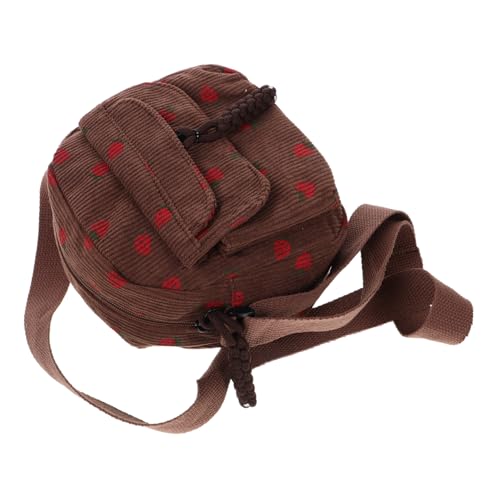 KOMBIUDA Corduroy Umhängetasche Damen Klein Vielseitig Tragbar Schultertasche Crossbody Bag Modisch Leicht Für Alltag Reise Shopping Mit Großem Stauraum von KOMBIUDA