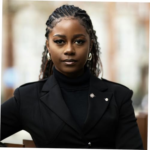 KOMBIUDA Damen Brosche mit Strahlenden Strasssteinen und Künstlicher Perle Robuste Legierung Sicherheitsnadel für Anstecknadeln Vielseitiger Schmuck für Business Hochzeit und Festliche von KOMBIUDA