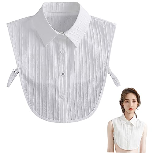 KOMBIUDA Damen Fake Collar Halbkragen Eleganter Stehkragen Einsatz Langlebiges Modisches Hemdkragen Accessoire Vielseitig Kombinierbar für Oberteile und Kleidung von KOMBIUDA