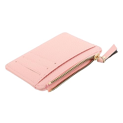 KOMBIUDA Damen Geldbörse Ultra Dünne PU Geldbörse mit Reißverschluss Kreditkartenetui Münzfach für Shopping und Reisen von KOMBIUDA