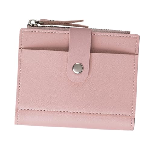 KOMBIUDA Damen Kurzgeldbörse aus PU mit Kartenfächern und Münzfach Kleine Multifunktionale Geldtasche für Alltag Reise und Geschenkideen von KOMBIUDA