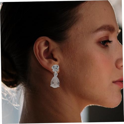 KOMBIUDA Damen Schmuckset Teilig Halskette und Ohrringe mit Funkelnden Schmetterlingsanhängern Romantisches Valentinstag Eleganter Schmuck für Hochzeit Geburtstag Party von KOMBIUDA