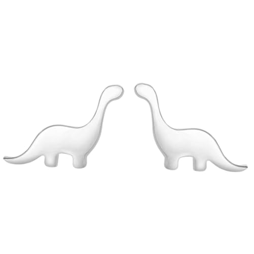 KOMBIUDA Dinosaurier Ohrstecker Damen Ohrringe Kleiner Dino Schmuck Silberfarben Niedlich Kompakt Für Mädchen Party Geschenk Alltag KOMBIUDA Dinosaurier Ohrstecker Damen Ohrringe Kleiner Dino Schmuck Silberfarben Niedlich Kompakt Für Mädchen Party Geschenk Alltag von KOMBIUDA