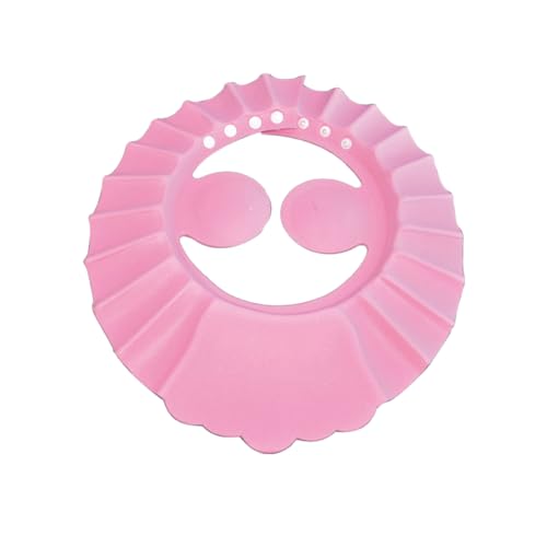 KOMBIUDA Duschhaube Für Kinder Mit Ohrenschutzpolstern Verstellbar Für Haarewaschen Duschen Und Baden Hitzebeständig Bis 80 Grad Celsius von KOMBIUDA