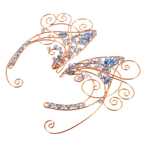 KOMBIUDA Elegante Ear Ohrclips ohne Ohrlöcher für Teen Modische Ohrschmuck ohrmanschetten Glatte Leichte Ohrklemmen zum Einfachen Tragen und Kombinieren von KOMBIUDA