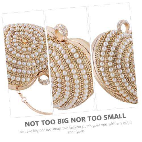 KOMBIUDA Elegante Kleine Abendtasche mit Herzform und Strasssteinen Modische Clutch Handtasche für Hochzeit Party und Cocktail Vielseitige Damen Tasche für Festliche Anlässe von KOMBIUDA
