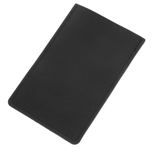 KOMBIUDA Faltpackung Bartkamm Aus Holz Kammschutz Aus Pu-leder Faltbares Bartkammetui Spiegeletui Aus Sandelholz Bartkammetui Für Männer Kleine Kammtasche Entwirrer Faltbares Kammetui von KOMBIUDA