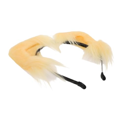 KOMBIUDA Katzenohren-stirnband Aus Weichem Material Flauschige Tierohren-design Haarreif Für Cosplay Und Partys Kopfbedeckung Für Frauen Und Mädchen Verkleidungszubehör Für Besondere von KOMBIUDA
