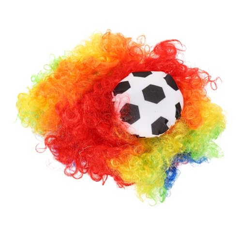KOMBIUDA Afro-perücke Perücke Bezauberndes Kunsthaar Lustige Kopfbedeckung Für Maskeraden Für Urlaub von KOMBIUDA