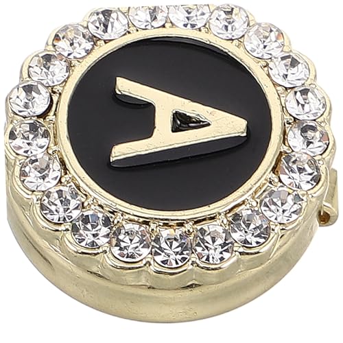 KOMBIUDA Goldene Manschettenknöpfe Herren Buchstaben Design aus Langlebiger Zinklegierung Elegante Schmuckaccessoires für Hemdärmel bei Hochzeit Business und Formellen Anlässen von KOMBIUDA