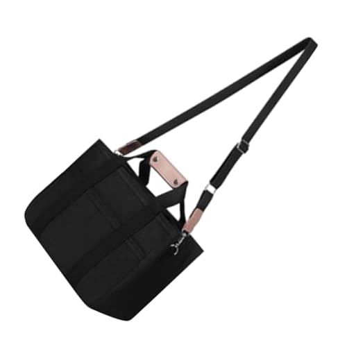 KOMBIUDA Große Canvas tasche Damen Modische Umhängetasche Vielseitig Einsetzbar Schultertasche für Arbeit Reisen Einkaufen Leichte Handliche Tragetasche mit Geräumigem Innenraum Stilvoll von KOMBIUDA