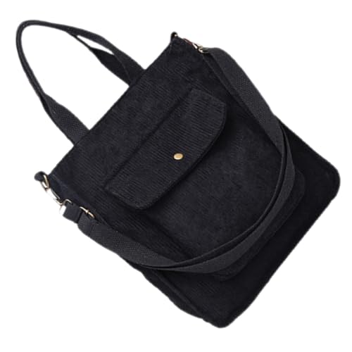 KOMBIUDA Große Umhängetasche Damen aus Robustem Material Einfarbig Großer Stauraum Vielseitige Schultertasche zum Einkaufen Reisen Büro und Freizeit und Modisch für Alltag und Schule von KOMBIUDA