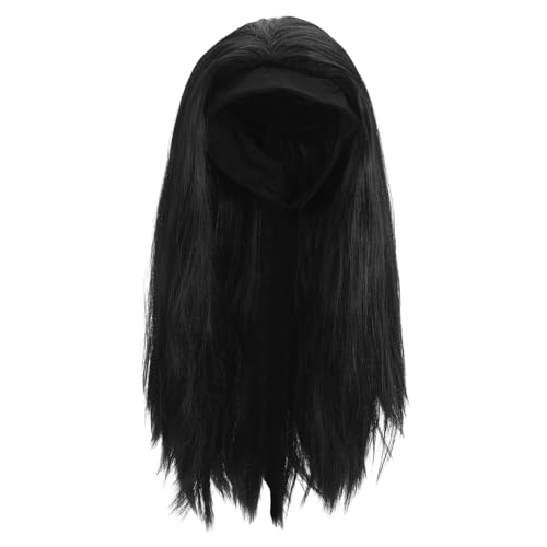 KOMBIUDA Headband Perücke für Frauen Lange Glatte Synthetische Haare mit Verstellbarem Kopfband Natürliches Haaransatz-design Leicht Anzuziehen Robust und Atmungsaktiv für Alltag Party und von KOMBIUDA