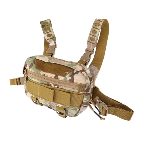 KOMBIUDA Mehrzweck-Brusttasche Für Herren Werkzeughalter Jagd-Bauchtasche Verschleißfeste Verstellbare Brusttasche Bequemlichkeit KOMBIUDA Mehrzweck-Brusttasche Für Herren Werkzeughalter Jagd-Bauchtasche Verschleißfeste Verstellbare Brusttasche Bequemlichkeit von KOMBIUDA