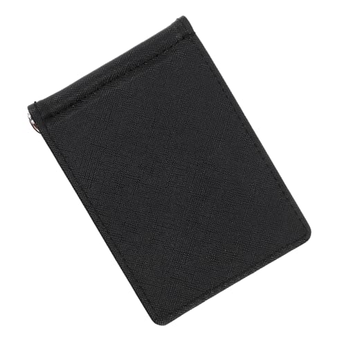 KOMBIUDA Herren Geldbörse aus PU mit Metallclip Vintage Multi Layer Kartenetui Ultradünn Kompakt für Reisen und Täglichen Gebrauch von KOMBIUDA