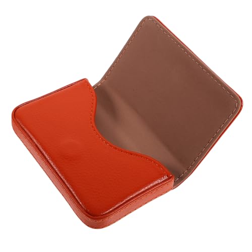 KOMBIUDA Kartenhalter Aus Pu-Material Flexibel Und Haltbar Visitenkartenetui Für Büro Und Reisen Praktische Kartenbox Mit Großem Fassungsvermögen Leicht Zu Tragen Bedienen von KOMBIUDA