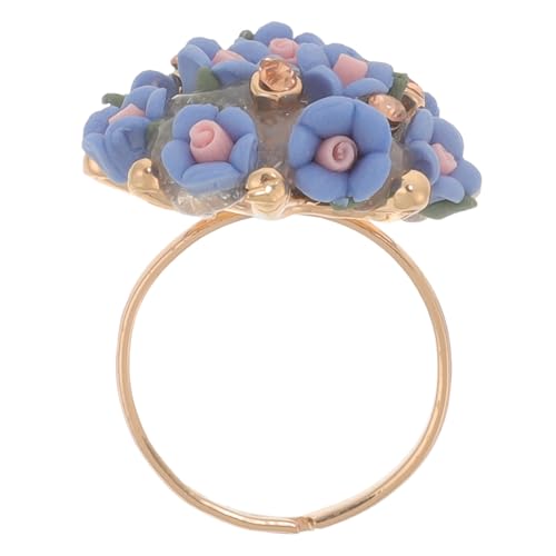 KOMBIUDA Keramikblumenring Damen Verstellbar Langlebig Modisch Schmuck Geschenk für Frauen Alltag Party Hochzeit KOMBIUDA Keramikblumenring Damen Verstellbar Langlebig Modisch Schmuck Geschenk für Frauen Alltag Party Hochzeit von KOMBIUDA