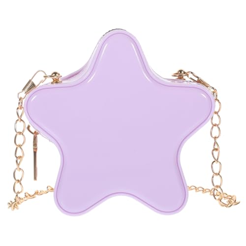 KOMBIUDA Kleine Stern umhängetasche mit Kettenhenkel Süße Crossbody Bag für Damen Kompakte Messenger Bag für Alltag Sommer handtasche mit Einzigartigem Design und Perfekter Kapazität von KOMBIUDA