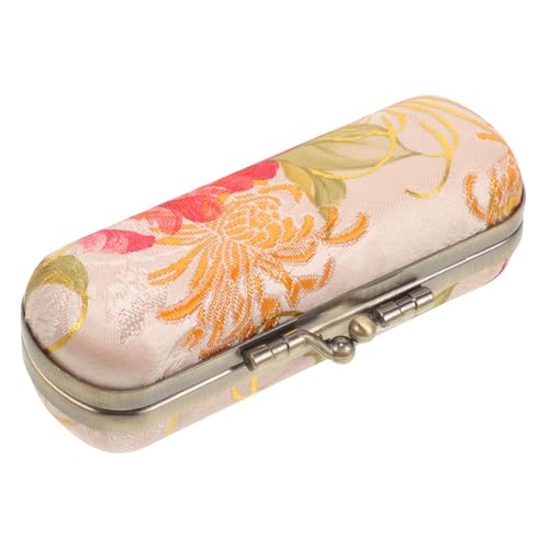 KOMBIUDA Kreative Lippenstiftbox im Chinesischen Retro Stil Dekorativer Tragbarer Lippenstifthalter mit Spiegel Kompakt und Leicht für Damen Teenager Reise und Alltag Kosmetiketui KOMBIUDA Kreative Lippenstiftbox im Chinesischen Retro Stil Dekorativer Tragbarer Lippenstifthalter mit Spiegel Kompakt und Leicht für Damen Teenager Reise und Alltag Kosmetiketui von KOMBIUDA