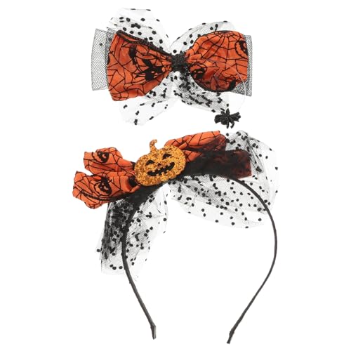 KOMBIUDA Kürbis Haarband Halloween Party Deko Haarschmuck Für Junge Mädchen Junge Mädchen Mit Ausgefallenen Design Und Angenehmen Tragegefühl von KOMBIUDA