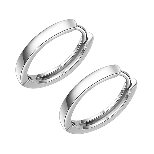 KOMBIUDA Kupfer Ohrringe Damen Große Runde Creolen Leicht Elegant Schmuck Für Alltag Party von KOMBIUDA