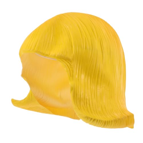 KOMBIUDA Kurzperücke Damen Cosplay Kopfhaube Leicht Komfortabel Stylisch Für Kostüm Party Halloween von KOMBIUDA