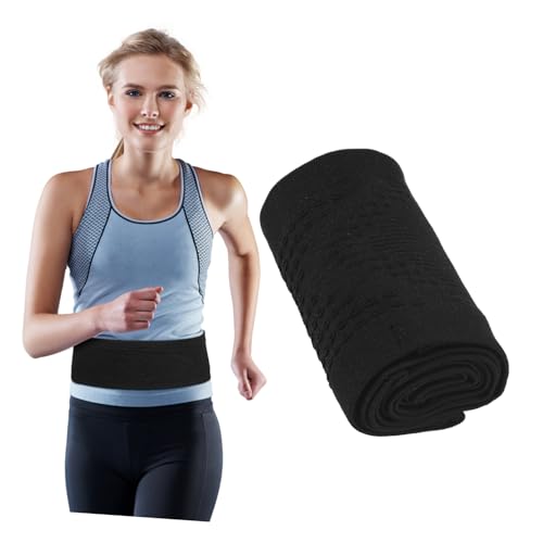 KOMBIUDA Lauf-hüftgürtel Mit Tasche Für Handy Taschentücher Schlüssel Atmungsaktives Mesh-Design Für Damen Und Herren Platzsparend Und Sicher Getragen von KOMBIUDA