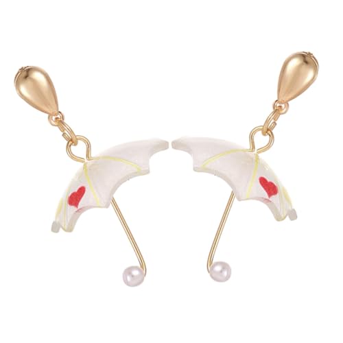 KOMBIUDA Leichte Bunte Regenschirm Dangle Ohrringe für Damen Kreative Cartoon Ohrhänger Angenehm zu Tragen als Modisches Geschenk für Frauen und Mädchen von KOMBIUDA