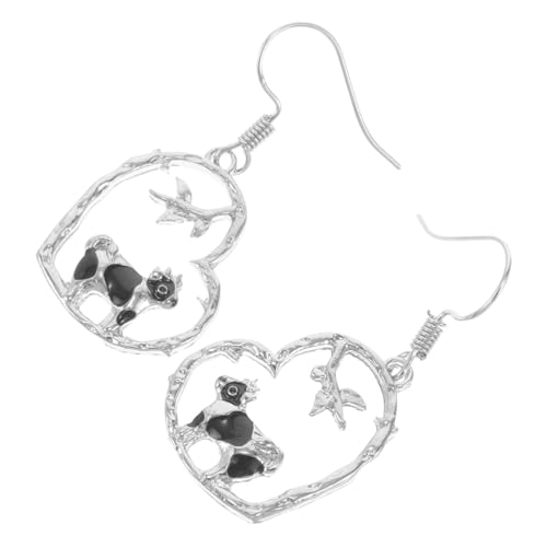 KOMBIUDA Leichte Kuh ohrringe aus Robustem Legierungs material Süßes Baumel design mit Herzform Komfortabel für Frauen und Mädchen Geeignet für Alltag Party und Date Modischer Tier schmuck KOMBIUDA Leichte Kuh ohrringe aus Robustem Legierungs material Süßes Baumel design mit Herzform Komfortabel für Frauen und Mädchen Geeignet für Alltag Party und Date Modischer Tier schmuck von KOMBIUDA