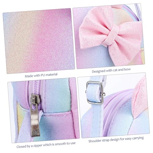 KOMBIUDA Leichte mit Katzenmotiv Robuste Pu Material Geldbörse Niedliche Crossbody mädchenbörse für Teenager Tragbar und Bequem für Outdoor und Reisen KOMBIUDA Leichte mit Katzenmotiv Robuste Pu Material Geldbörse Niedliche Crossbody mädchenbörse für Teenager Tragbar und Bequem für Outdoor und Reisen von KOMBIUDA