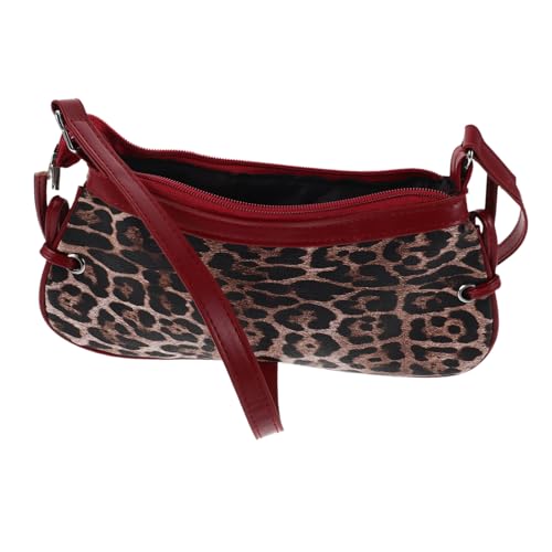 KOMBIUDA Leopardenmuster Schultertasche Damen Modische Underarm Crossbody Bag Leichte Stofftasche mit Effizienter Innenaufteilung Vielseitig Kombinierbar für Alltag Arbeit und Formelle KOMBIUDA Leopardenmuster Schultertasche Damen Modische Underarm Crossbody Bag Leichte Stofftasche mit Effizienter Innenaufteilung Vielseitig Kombinierbar für Alltag Arbeit und Formelle von KOMBIUDA