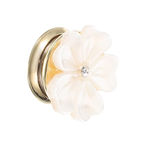 KOMBIUDA Magnetische Blütenbrosche aus Natürlicher Leichte Kleine Anstecknadel für Kleidung und Taschen Eleganter Schmuck für Partys Business und Alltag Einfach zu Tragen Befestigen von KOMBIUDA