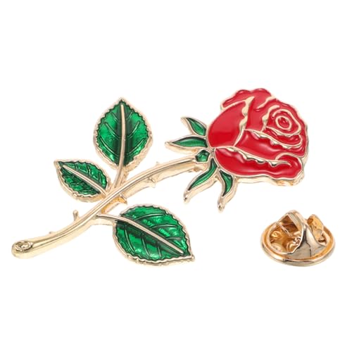 KOMBIUDA Metal Brooch Enamel Lapel Pin Damen Anstecknadel Vielseitig für Kleidung Taschen Hochzeit Valentinstag von KOMBIUDA