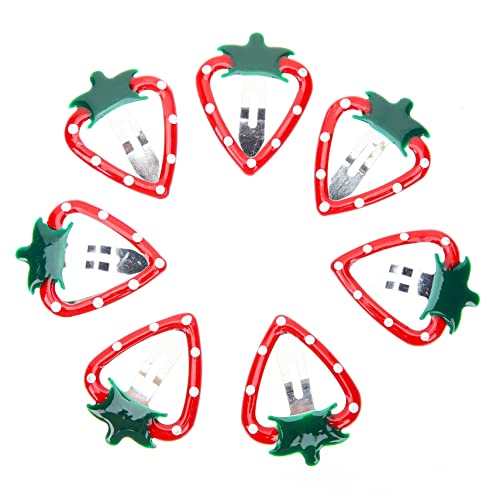 KOMBIUDA 15 Stück Erdbeer-haarspangen Für Mädchen Kleine Haar-accessoires Kawaii Haarspangen Haarspangen Für Kleine Mädchen von KOMBIUDA