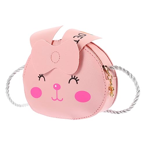 KOMBIUDA Niedrige Kinderschultertasche Süße Cartoon Umhängetasche Mädchen Mini Crossbody Tasche Leichte Geldbörse für Großem Fassungsvermögen und Praktischem Stauraum von KOMBIUDA
