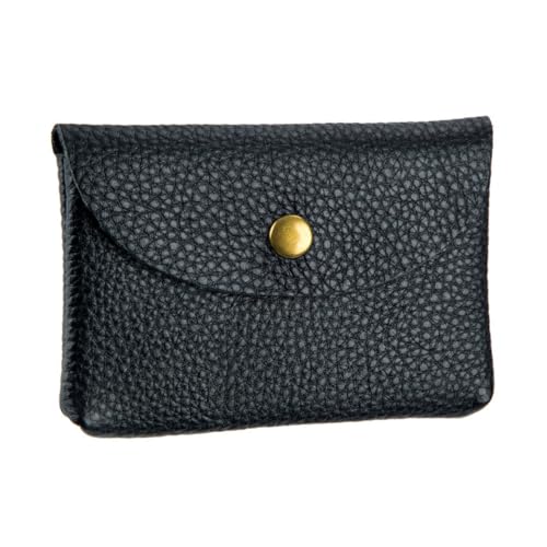 KOMBIUDA PU Kartenetui Mini Geldbörse mit Münzfach Kompakt und Langlebig Praktische Business Card Storage Bag Wasserabweisend für Damen und Herren Vielseitig Kombinierbar von KOMBIUDA