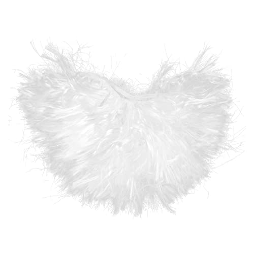 KOMBIUDA Halloween Wissenschaftler Cosplay Perücke Für Junge Mädchen Alte Leute Kostümzubehör Weiße Und Locken Für Thematische Partys Für Halloween Und Kostümpartys von KOMBIUDA