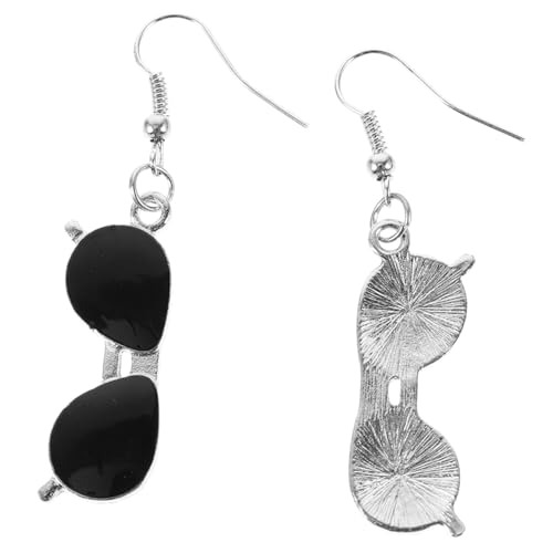 KOMBIUDA Punk Sonnenbrillen Ohrhänger Damen Leicht Kreative Dangle Ohrringe Modischer Streetstyle Schmuck für Urlaub und Alltag von KOMBIUDA