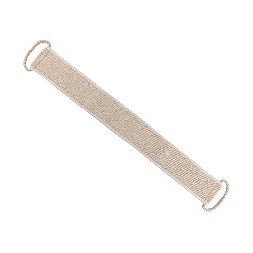 KOMBIUDA Rückenbadetuch Mit Griff Für Peeling Und Reinigung Rückenreibetuch Aus Hochwertigem Material Tragbar Für Männer Und Frauen von KOMBIUDA