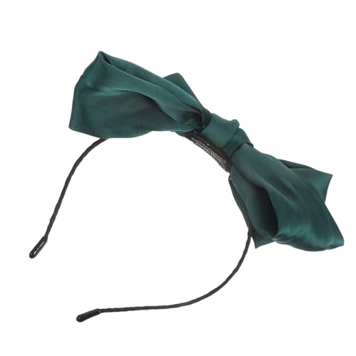 KOMBIUDA Satin Haarband mit Großem Schleifen Knoten Retro Haarschmuck für Damen und Mädchen Modisches Nonslip Haarreif mit Schleifen Dekor Vielseitiges Accessoire für Alltag und Party von KOMBIUDA