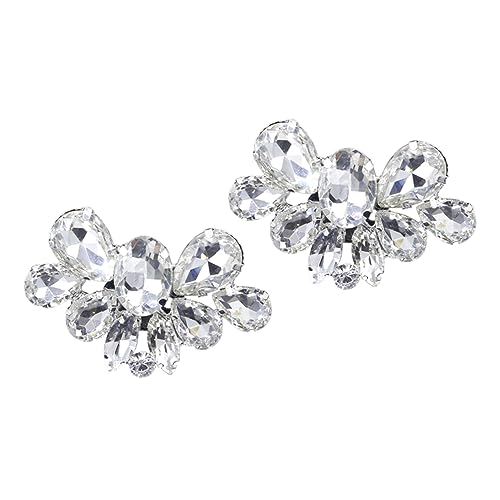 KOMBIUDA Schuh Clips Abnehmbare Rhinestone Schuhdekoration für Hochzeit Party DIY Accessoires für Frauen Glänzende Schuhschnallen Passend für Pumps Sandalen und Stiefel KOMBIUDA Schuh Clips Abnehmbare Rhinestone Schuhdekoration für Hochzeit Party DIY Accessoires für Frauen Glänzende Schuhschnallen Passend für Pumps Sandalen und Stiefel von KOMBIUDA