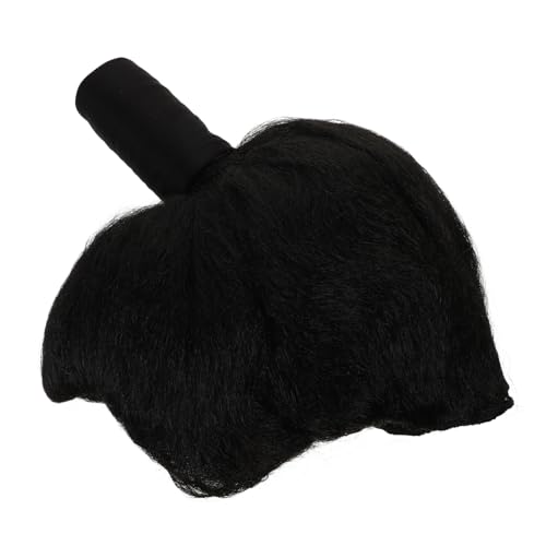 KOMBIUDA Schwarze Perücke Für Sumo-ringer-kostüm Japanischer Stil Herrenperücke Cosplay-perücke Für Partys Und Auftritte Synthetische Fasern Angenehm Zu Tragen von KOMBIUDA