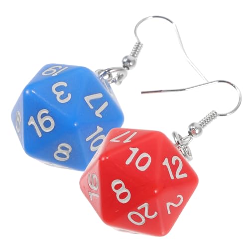 KOMBIUDA Seitige Würfel Anhänger Ohrringe Damen Leichtes Design Kreative Drop Earrings Schmuck Für Party Alltag Geschenk von KOMBIUDA