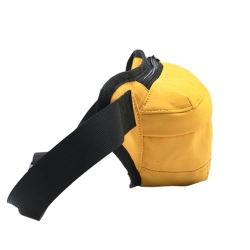 KOMBIUDA Sportliche Verstellbare Gürteltasche in Gelb Outdoor Running Hüfttasche mit Großem Fassungsvermögen für Handy Schlüssel Modisches Accessoire für Damen und Herren von KOMBIUDA