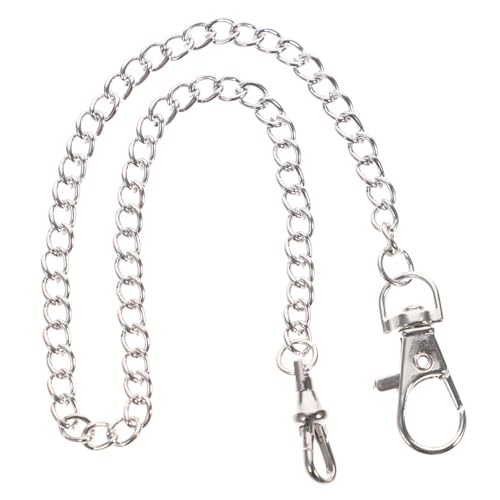 KOMBIUDA Taschenuhr Kette Metall Hosenkette mit Karabinerverschluss Herren Jeanskette Dekorative Geldbörsenkette Robust Langlebig für DIY Valentinstag Geburtstag von KOMBIUDA