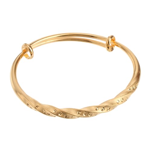 KOMBIUDA Verstellbarer Armreif aus Kupfer mit Offenem Design Langlebiger Rostfreier Damen Schmuck Modisches Geschenk für Frauen und Mädchen Flexibler Armschmuck für Alltag und Besondere von KOMBIUDA