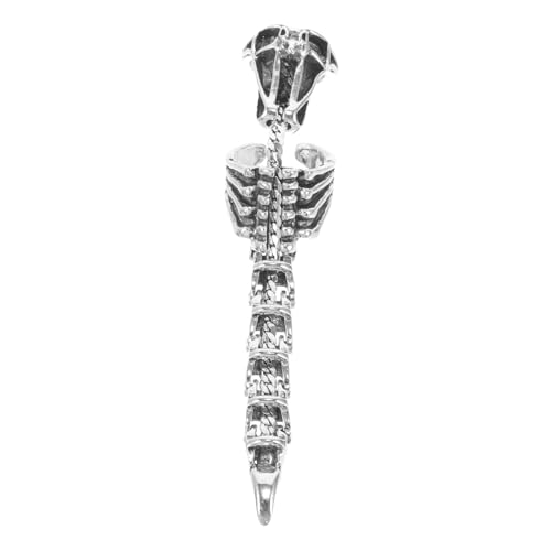 KOMBIUDA Verstellbarer Gothic Vollfinger Ring mit Gelenk Beweglicher Punk Scorpion Schmuck für Cosplay Party Stilvolles Vintage Accessoire für Damen und Herren KOMBIUDA Verstellbarer Gothic Vollfinger Ring mit Gelenk Beweglicher Punk Scorpion Schmuck für Cosplay Party Stilvolles Vintage Accessoire für Damen und Herren von KOMBIUDA